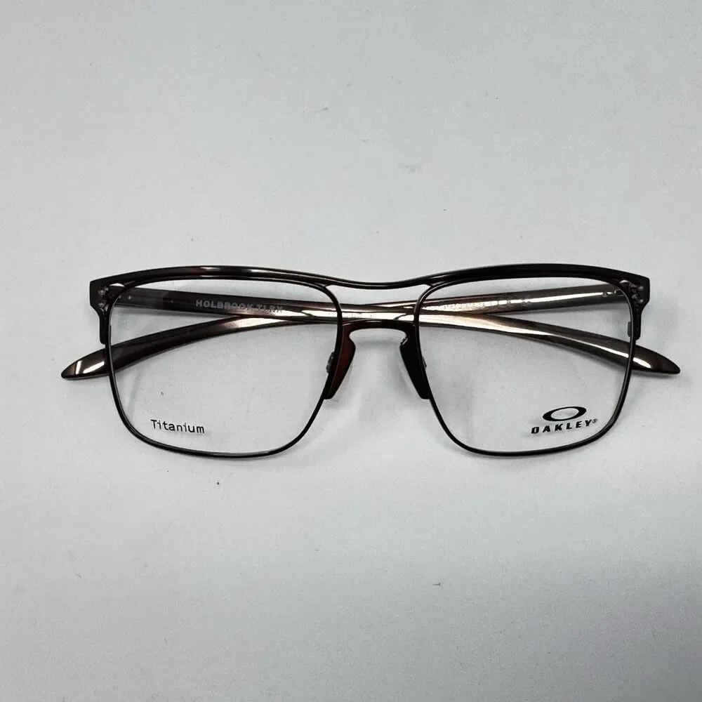 Oakley Holbrook TI RX OX5068-0353 Brushed Grenache Eyeglass Frames 53-17-139 New